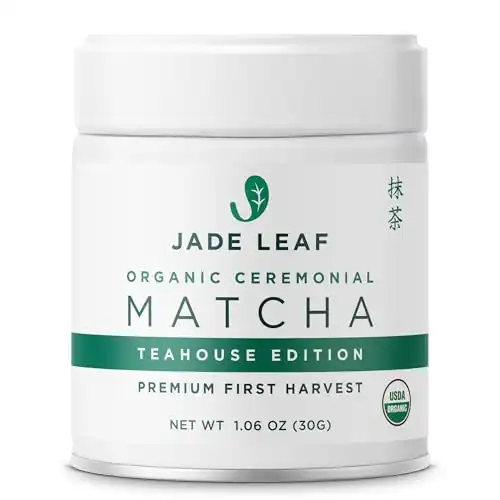 Jade Leaf Matcha Organic Ceremonial Grade Matcha